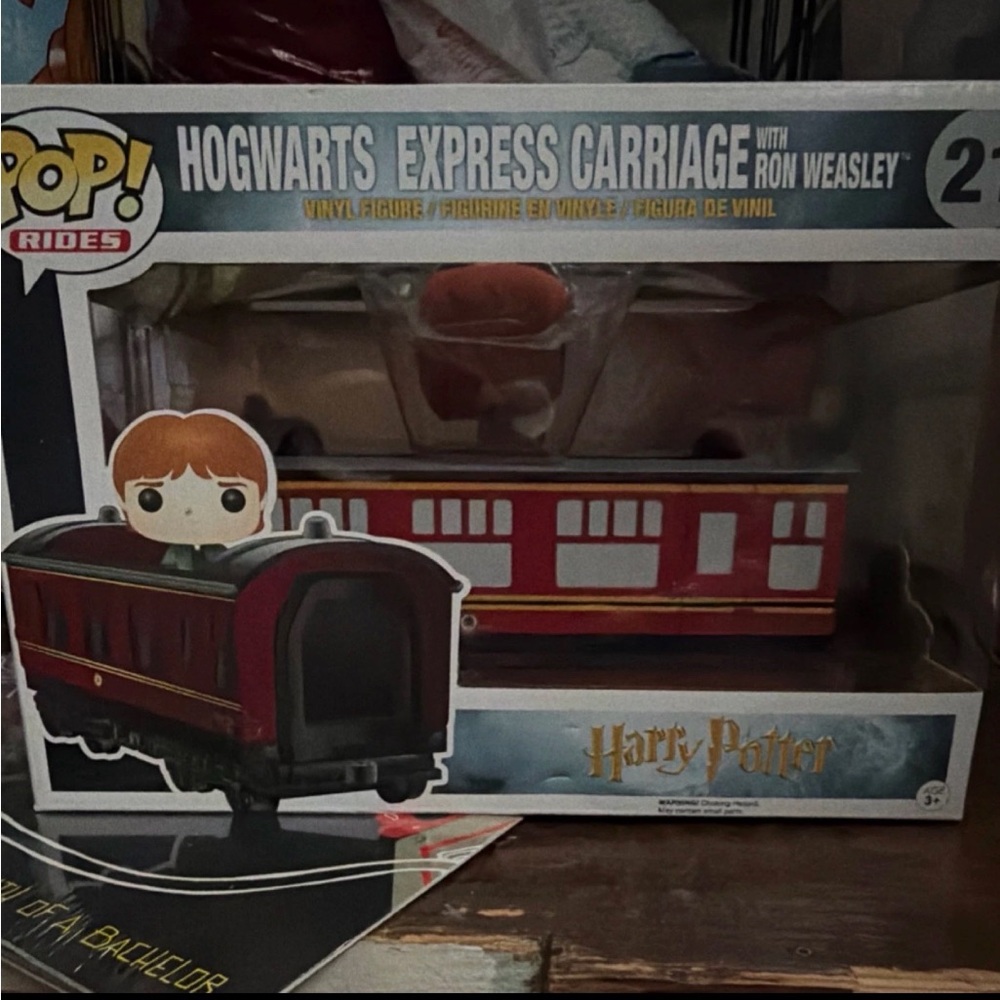 Funko Pop! Rides Hogwarts Express with Ron Weasley unopened